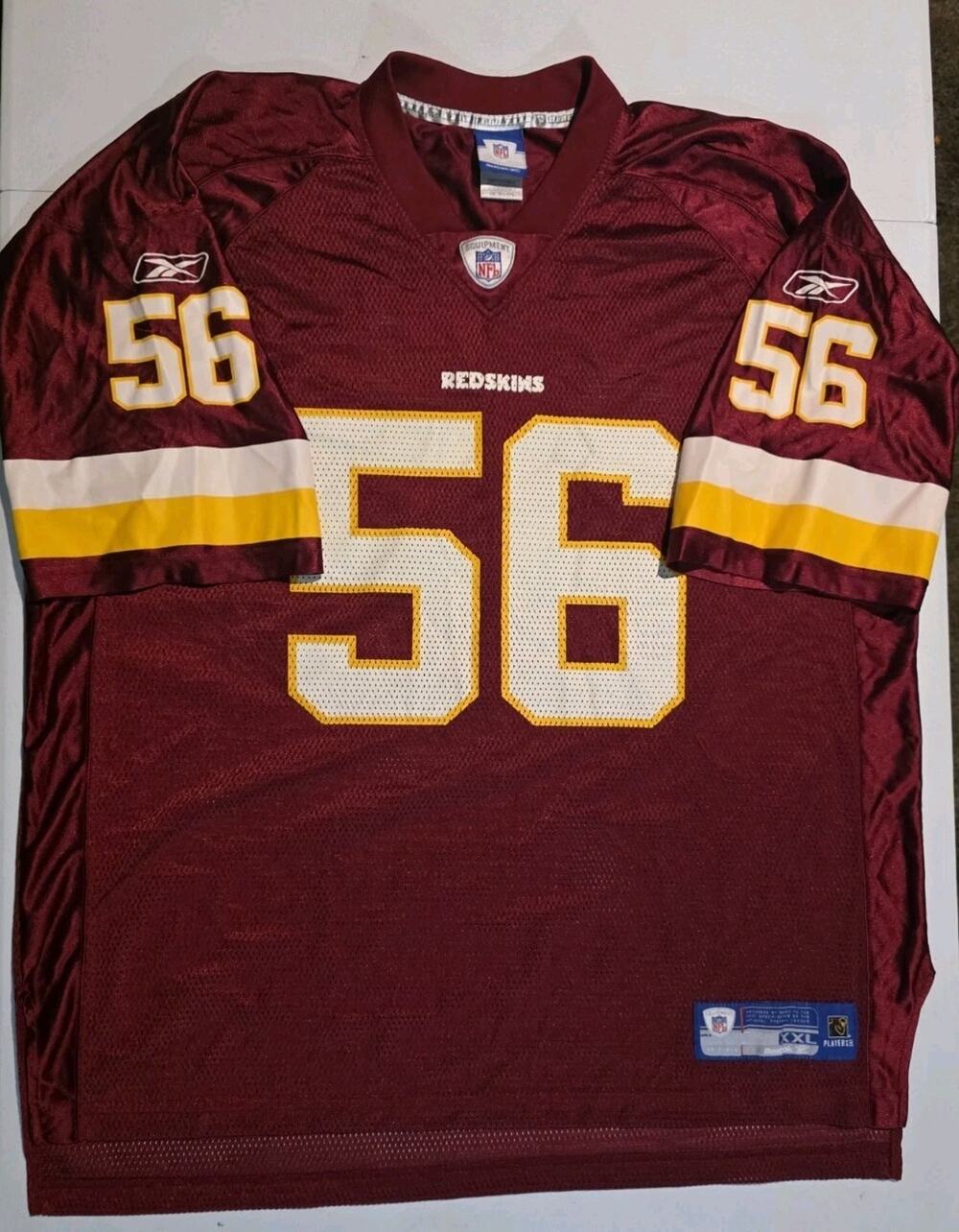 Vintage Y2K Washington Redskins Lavar Arrington Reebok NFL Jersey XXL Comanders